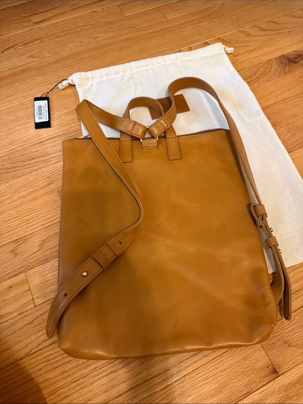 Miramar Full-Grain Leather Backpack – Handcrafted in Ethiopia - Picture 5 of 7